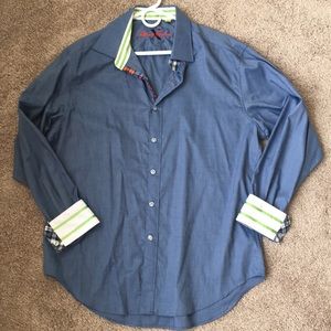 LIKE NEW ROBERT GRAHAM men’s dress shirt